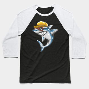 Urban shark boy Baseball T-Shirt